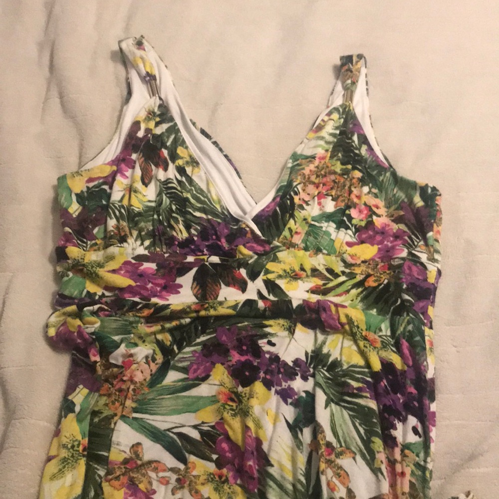 Jennifer Lopez floral maxi dress